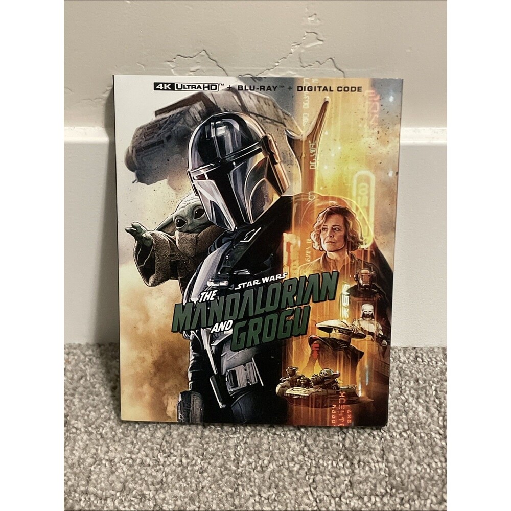Star Wars: The Mandalorian and Grogu 4K Ultra + Blu Ray + Slipcover *No Digital*